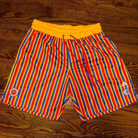 adidas Men x Eric Emanuel McDonald's All American Game Shorts - Picture 1 of 4